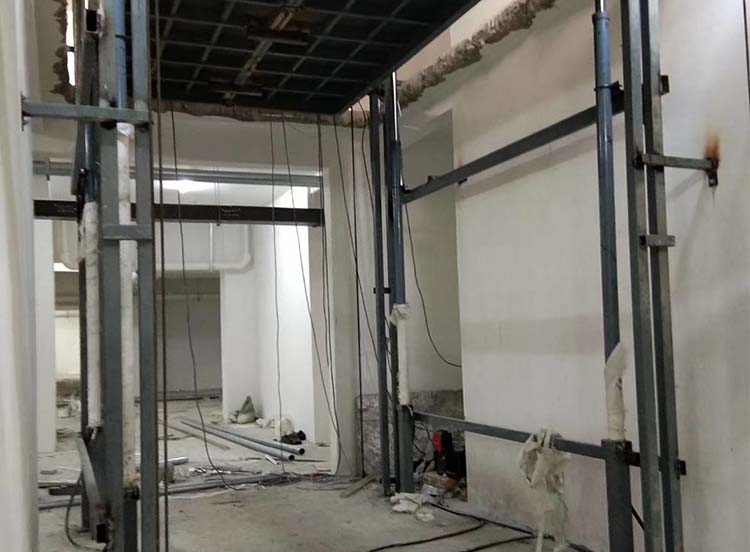 升降货梯安装成功案例展示